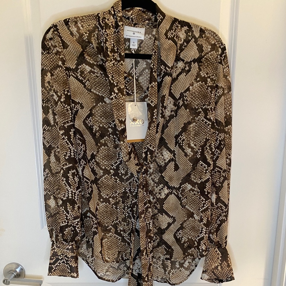 NWT ALTUZURRA FOR TARGET BLOUSE